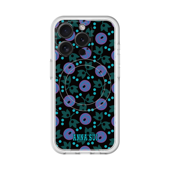 スリムプロテクションプレミアムケース with MagSafe［ ANNA SUI - オーキッド ］