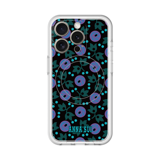 スリムプロテクションプレミアムケース with MagSafe［ ANNA SUI - オーキッド ］