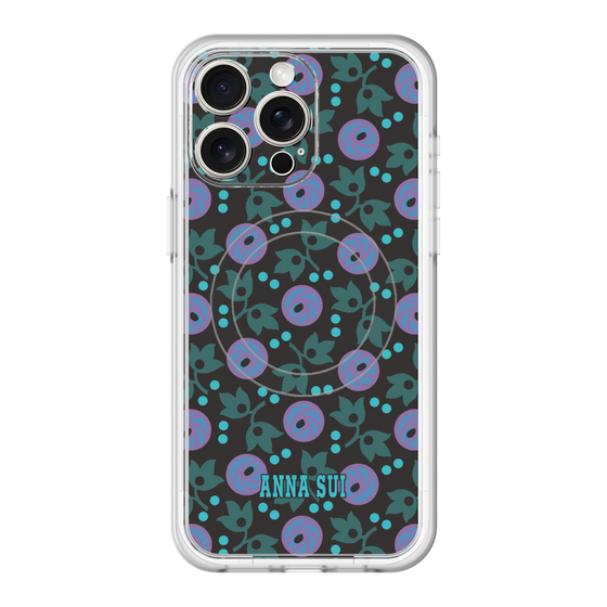 スリムプロテクションプレミアムケース with MagSafe［ ANNA SUI - オーキッド ］