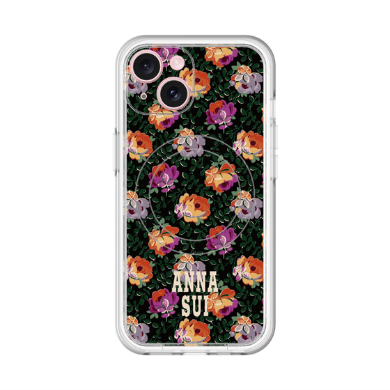 スリムプロテクションプレミアムケース with MagSafe［ ANNA SUI - オンブルローズ ］