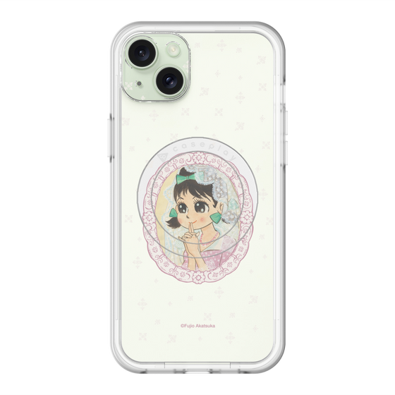 スリムプロテクションプレミアムケース with MagSafe［ ひみつのアッコちゃん - テクマクマヤコン - クリア ］
