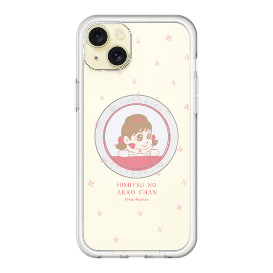 スリムプロテクションプレミアムケース with MagSafe［ ひみつのアッコちゃん - アッコちゃん - クリア ］