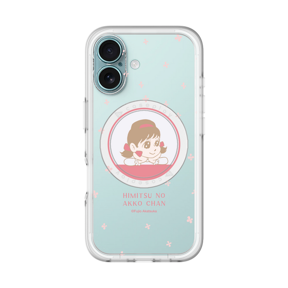 スリムプロテクションプレミアムケース with MagSafe［ ひみつのアッコちゃん - アッコちゃん - クリア ］