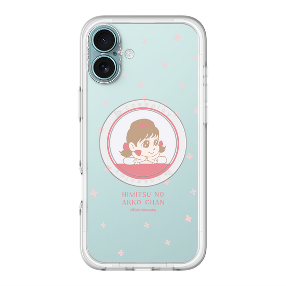 スリムプロテクションプレミアムケース with MagSafe［ ひみつのアッコちゃん - アッコちゃん - クリア ］