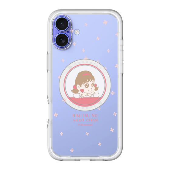 スリムプロテクションプレミアムケース with MagSafe［ ひみつのアッコちゃん - アッコちゃん - クリア ］