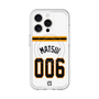 スリムプロテクションプレミアムケース with MagSafe［ 読売ジャイアンツ - #006 MATSUI - ホーム ］