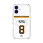 スリムプロテクションプレミアムケース with MagSafe［ 読売ジャイアンツ - #8 MARU - ホーム ］