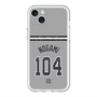 スリムプロテクションプレミアムケース with MagSafe［ 読売ジャイアンツ - #104 NOGAMI - ビジター ］