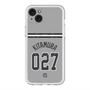 スリムプロテクションプレミアムケース with MagSafe［ 読売ジャイアンツ - #027 KITAMURA - ビジター ］