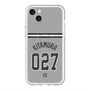 スリムプロテクションプレミアムケース with MagSafe［ 読売ジャイアンツ - #027 KITAMURA - ビジター ］