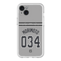 スリムプロテクションプレミアムケース with MagSafe［ 読売ジャイアンツ - #034 MORIMOTO - ビジター ］