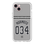 スリムプロテクションプレミアムケース with MagSafe［ 読売ジャイアンツ - #034 MORIMOTO - ビジター ］
