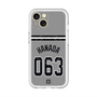 スリムプロテクションプレミアムケース with MagSafe［ 読売ジャイアンツ - #063 HANADA - ビジター ］