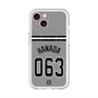 スリムプロテクションプレミアムケース with MagSafe［ 読売ジャイアンツ - #063 HANADA - ビジター ］