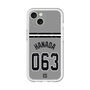 スリムプロテクションプレミアムケース with MagSafe［ 読売ジャイアンツ - #063 HANADA - ビジター ］