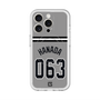 スリムプロテクションプレミアムケース with MagSafe［ 読売ジャイアンツ - #063 HANADA - ビジター ］