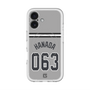 スリムプロテクションプレミアムケース with MagSafe［ 読売ジャイアンツ - #063 HANADA - ビジター ］