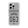 スリムプロテクションプレミアムケース with MagSafe［ 読売ジャイアンツ - #063 HANADA - ビジター ］