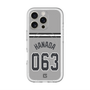 スリムプロテクションプレミアムケース with MagSafe［ 読売ジャイアンツ - #063 HANADA - ビジター ］