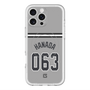 スリムプロテクションプレミアムケース with MagSafe［ 読売ジャイアンツ - #063 HANADA - ビジター ］