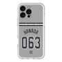 スリムプロテクションプレミアムケース with MagSafe［ 読売ジャイアンツ - #063 HANADA - ビジター ］