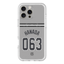 スリムプロテクションプレミアムケース with MagSafe［ 読売ジャイアンツ - #063 HANADA - ビジター ］