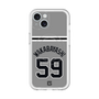 スリムプロテクションプレミアムケース with MagSafe［ 読売ジャイアンツ - #59 WAKABAYASHI - ビジター ］