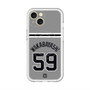 スリムプロテクションプレミアムケース with MagSafe［ 読売ジャイアンツ - #59 WAKABAYASHI - ビジター ］