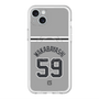 スリムプロテクションプレミアムケース with MagSafe［ 読売ジャイアンツ - #59 WAKABAYASHI - ビジター ］