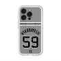 スリムプロテクションプレミアムケース with MagSafe［ 読売ジャイアンツ - #59 WAKABAYASHI - ビジター ］