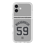 スリムプロテクションプレミアムケース with MagSafe［ 読売ジャイアンツ - #59 WAKABAYASHI - ビジター ］