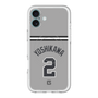 スリムプロテクションプレミアムケース with MagSafe［ 読売ジャイアンツ - #2 YOSHIKAWA - ビジター ］