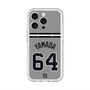 スリムプロテクションプレミアムケース with MagSafe［ 読売ジャイアンツ - #64 YAMADA -ビジター ］