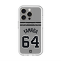 スリムプロテクションプレミアムケース with MagSafe［ 読売ジャイアンツ - #64 YAMADA -ビジター ］