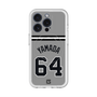 スリムプロテクションプレミアムケース with MagSafe［ 読売ジャイアンツ - #64 YAMADA -ビジター ］