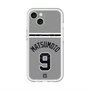 スリムプロテクションプレミアムケース with MagSafe［ 読売ジャイアンツ - #9 MATSUMOTO - ビジター ］