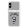 スリムプロテクションプレミアムケース with MagSafe［ 読売ジャイアンツ - #9 MATSUMOTO - ビジター ］
