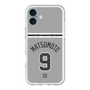 スリムプロテクションプレミアムケース with MagSafe［ 読売ジャイアンツ - #9 MATSUMOTO - ビジター ］