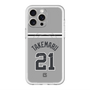 スリムプロテクションプレミアムケース with MagSafe［ 読売ジャイアンツ - #21 TAKEMARU - ビジター ］