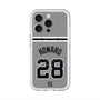 スリムプロテクションプレミアムケース with MagSafe［ 読売ジャイアンツ - #28 HOWARD - ビジター ］