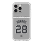 スリムプロテクションプレミアムケース with MagSafe［ 読売ジャイアンツ - #28 HOWARD - ビジター ］