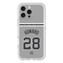 スリムプロテクションプレミアムケース with MagSafe［ 読売ジャイアンツ - #28 HOWARD - ビジター ］
