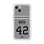 スリムプロテクションプレミアムケース with MagSafe［ 読売ジャイアンツ - #42 MATA - ビジター ］