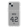 スリムプロテクションプレミアムケース with MagSafe［ 読売ジャイアンツ - #42 MATA - ビジター ］