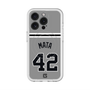 スリムプロテクションプレミアムケース with MagSafe［ 読売ジャイアンツ - #42 MATA - ビジター ］
