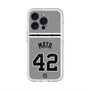 スリムプロテクションプレミアムケース with MagSafe［ 読売ジャイアンツ - #42 MATA - ビジター ］