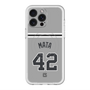 スリムプロテクションプレミアムケース with MagSafe［ 読売ジャイアンツ - #42 MATA - ビジター ］