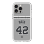 スリムプロテクションプレミアムケース with MagSafe［ 読売ジャイアンツ - #42 MATA - ビジター ］