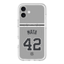 スリムプロテクションプレミアムケース with MagSafe［ 読売ジャイアンツ - #42 MATA - ビジター ］