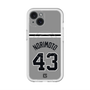 スリムプロテクションプレミアムケース with MagSafe［ 読売ジャイアンツ - #43 NORIMOTO - ビジター ］